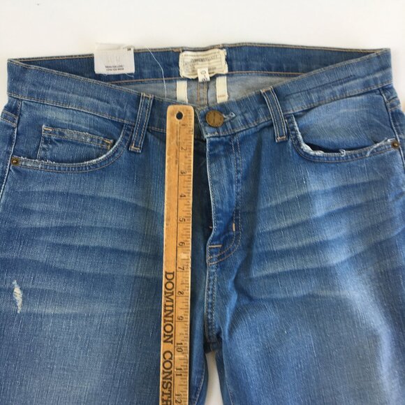 Current/ Elliott The Fling in Hilman Destroy Jeans Womens 28 - Picture 10 of 11